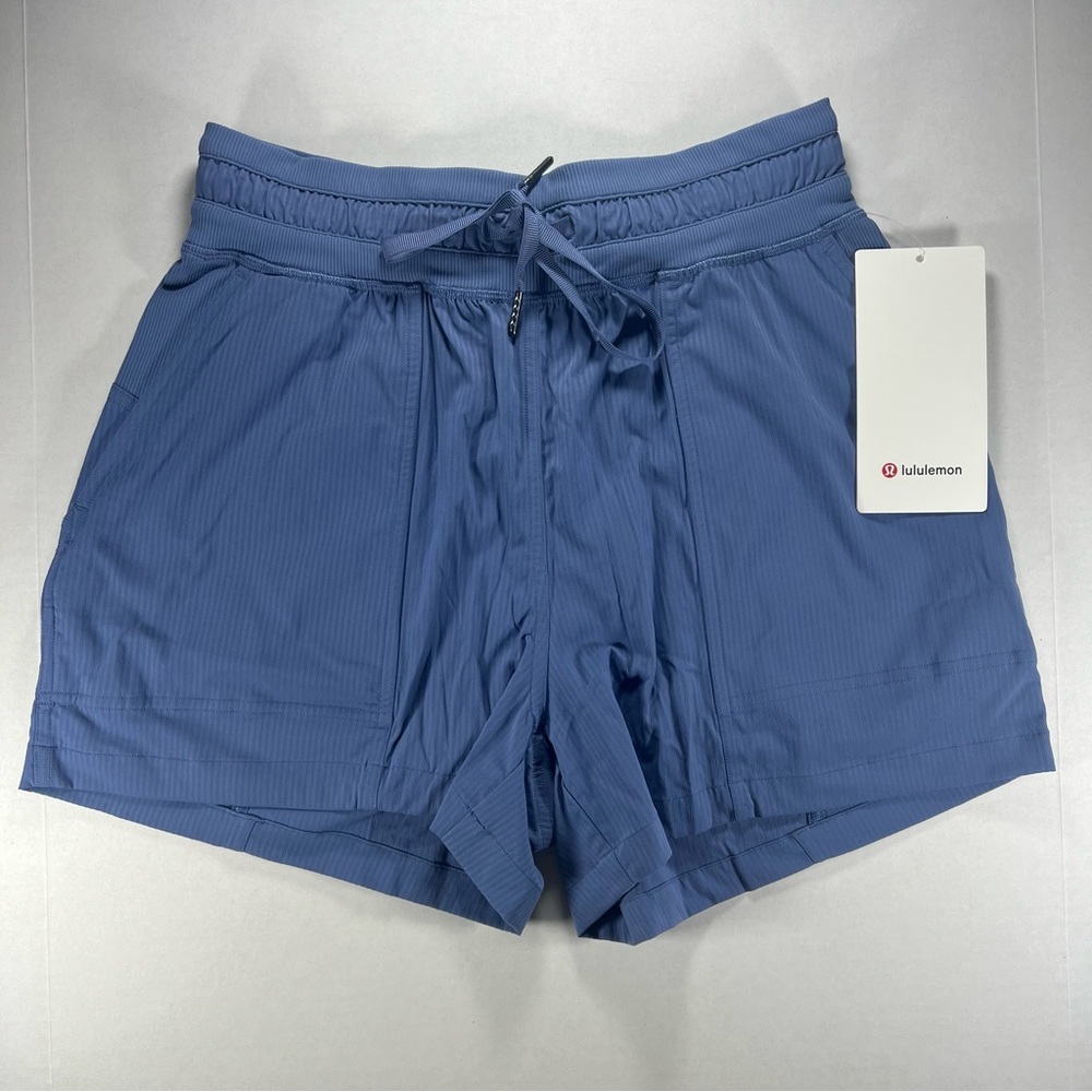 Lululemon Dance Studio High Rise Short 3.5" Oasis Blue Women's Shorts Size 4 - Picture 5 of 9